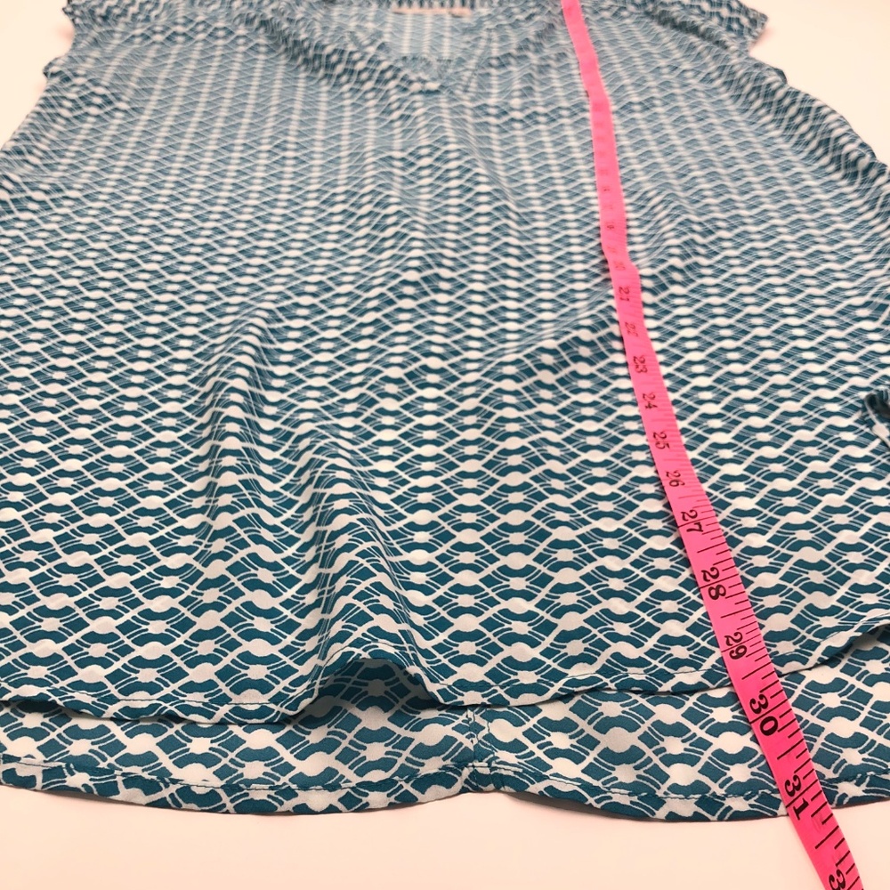 Halogen Boxy Pattern Blouse Small - Picture 4 of 7